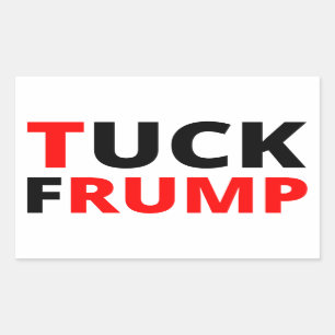 Tuck Frump Rechteckiger Aufkleber