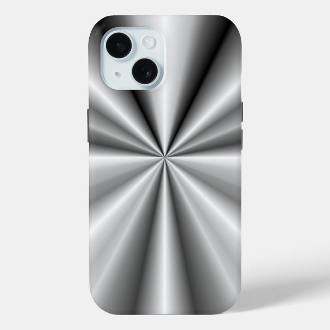 Tuck und Roll - Brushed Metal Case-Mate iPhone Hülle (Rückseite)