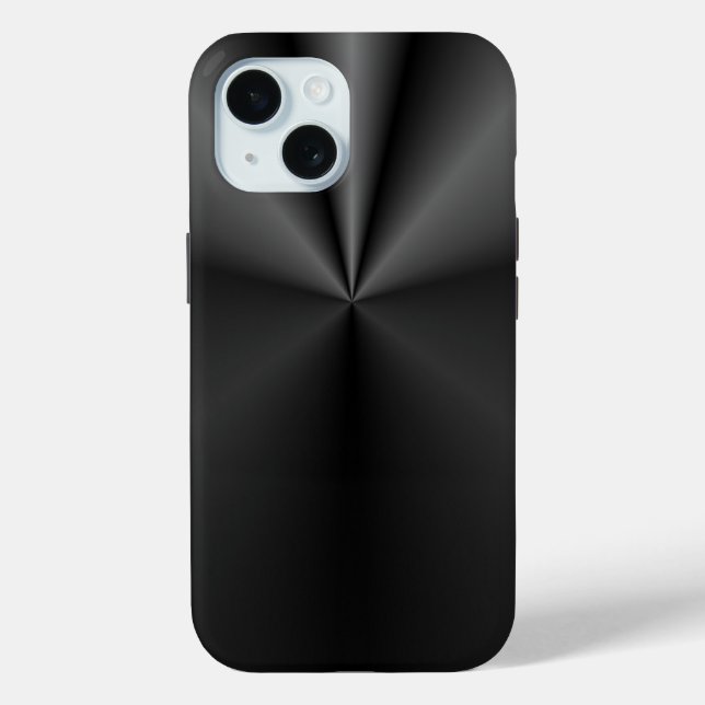 Tuck und Roll: Bürstenmetall Case-Mate iPhone Hülle (Rückseite)