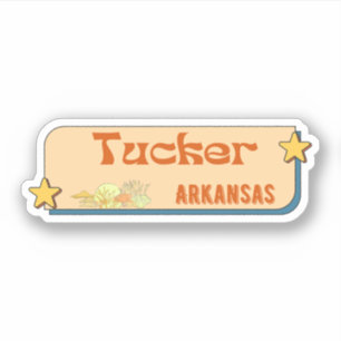 Tucker, Arkansas Aufkleber