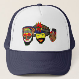 Tucker Hat mit neuen Funky Designs Truckerkappe