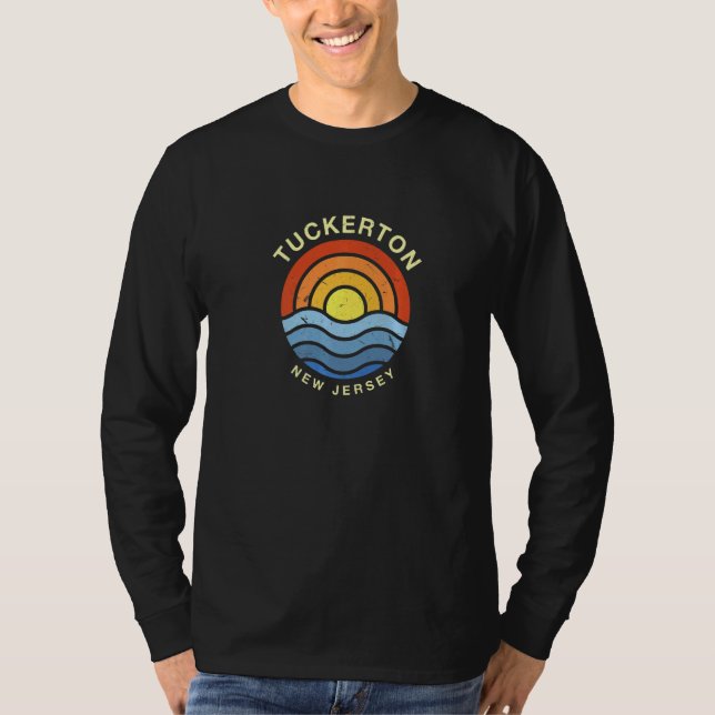Tuckerton New Jersey Nj Summer US Cities Tropical T-Shirt (Vorderseite)