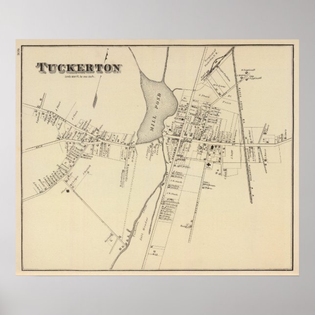 Tuckerton, New Jersey Poster (Vorne)