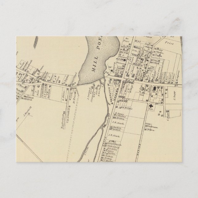 Tuckerton, New Jersey Postkarte (Vorderseite)