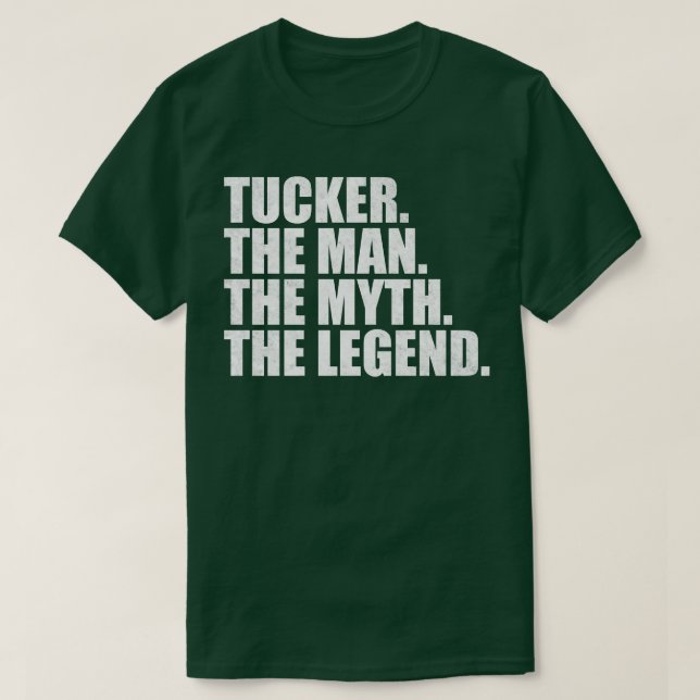 TuckerTucker Name Tucker Vorname T-Shirt (Design vorne)