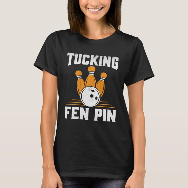 Tucking Fen Button Bowling T-Shirt (Vorderseite)