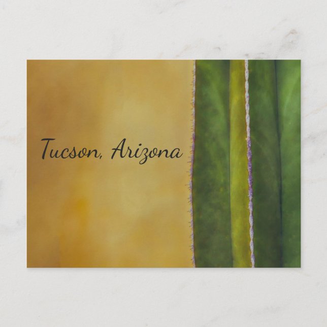 Tucson Arizona cactus Postkarte (Vorderseite)