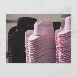 Tucson, Arizona. Cowboy-Hüte für Männer und Frauen Postkarte