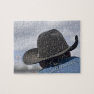 Tucson, Arizona. Cowboyhüte in Gebrauch auf der Puzzle