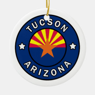 Tucson Arizona Keramik Ornament