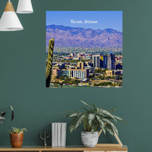 Tucson, Arizona landschaftliche Aussicht, Poster
