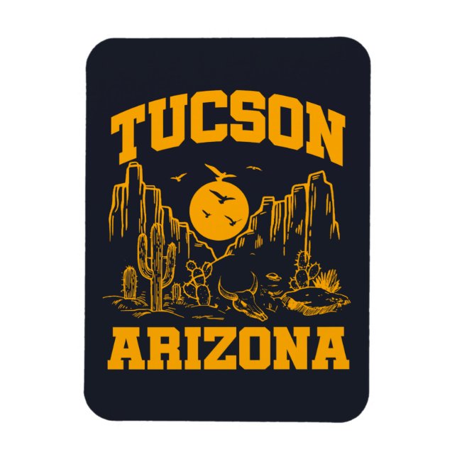 Tucson, Arizona Magnet (Vertikal)