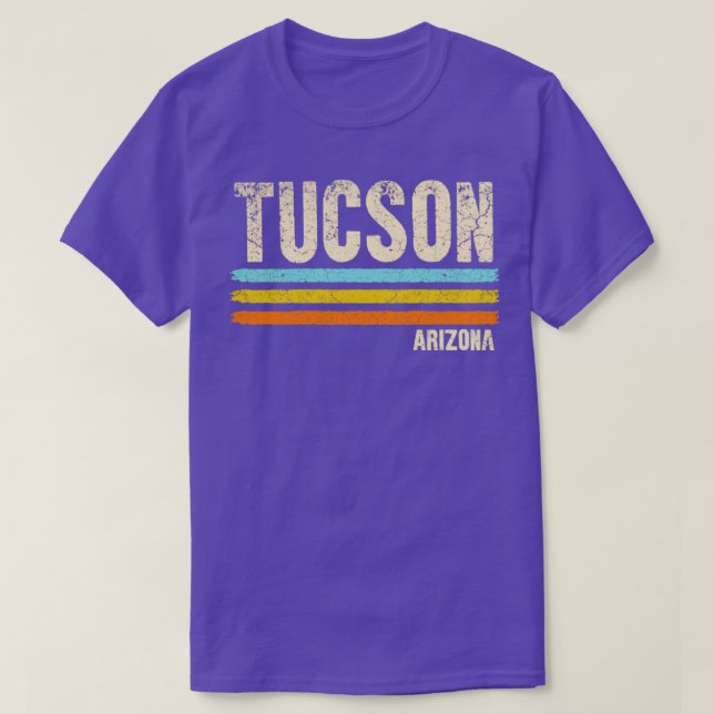 Tucson Arizona Retro T-Shirt (Design vorne)
