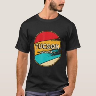 Tucson Arizona Retro Vintag Sunset US Staat Tucso T-Shirt