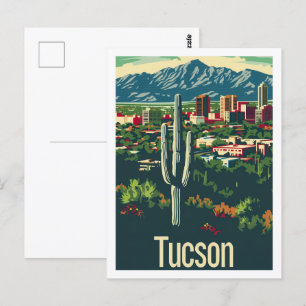 Tucson Arizona USA Famous Travel Place Postkarte