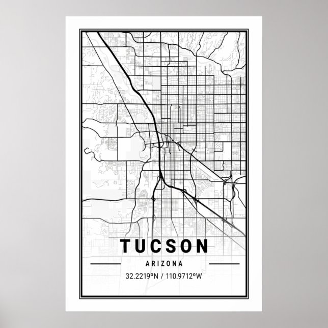 Tucson Arizona USA Reisen Poster (Vorne)