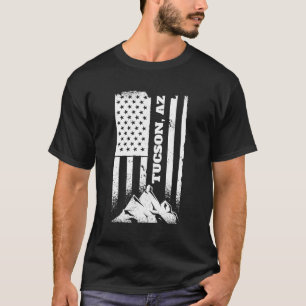 Tucson Az Arizona American Distressed Patriotic 4t T-Shirt
