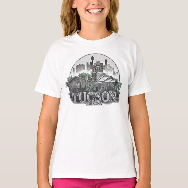 Tucson City Arizona USA T-Shirt (Vorderseite)