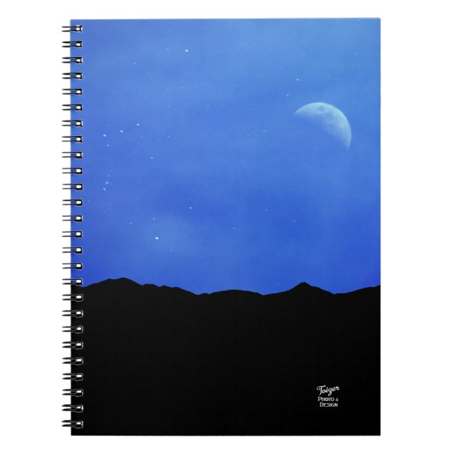 Tucson Moonscape Notebook Notizblock (Vorderseite)