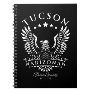 Tucson Pima Landkreis Arizona Vintager Adler Notizblock