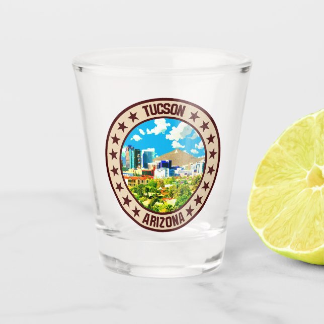 Tucson Schnapsglas (Vorderseite)