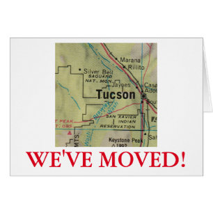 Tucson We ve Moved-Adressenankündigung