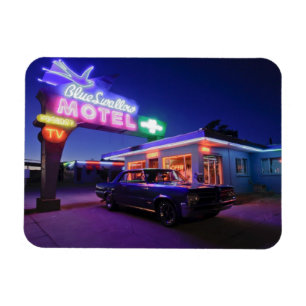 Tucumcari, New Mexico, Vereinigte Staaten. Art 66  Magnet