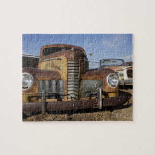 Tucumcari, New Mexico, Vereinigte Staaten. Route 6 Puzzle