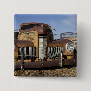 Tucumcari, New Mexiko, Vereinigte Staaten. Weg 66. Button