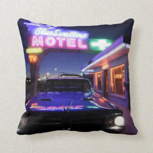 Tucumcari, New Mexiko, Vereinigte Staaten. Weg 66 Kissen