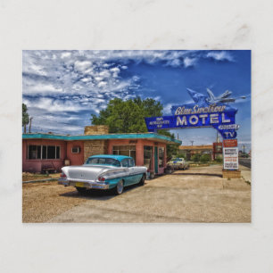 Tucumcari, NM - Rt 66 Postkarte
