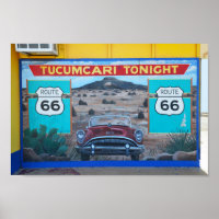 Tucumcari Tonight Mural, Route 66, New Mexico