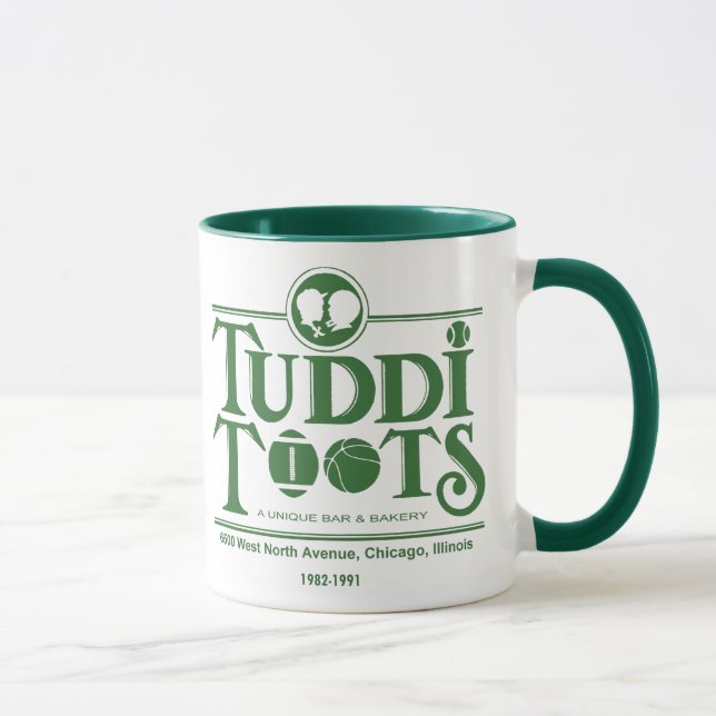 Tuddi Toots Bar and Restaurant, Chicago, IL Tasse (Rechts)