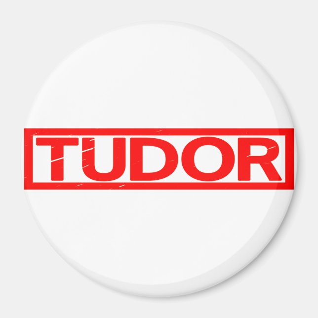 Tudor Briefmarke Magnet (Vorne)