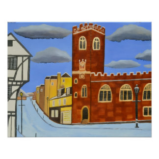 Tudor-Haus England Poster