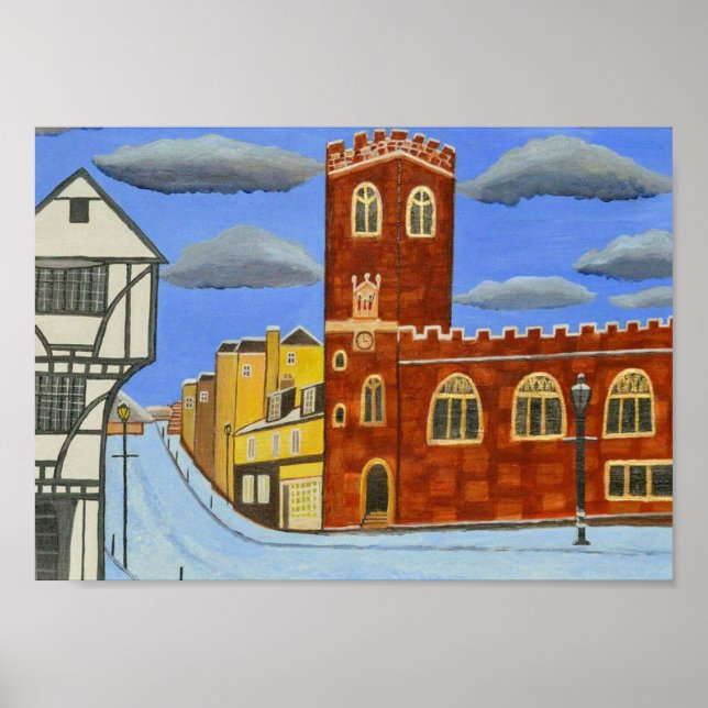 Tudor House England Poster (Vorne)