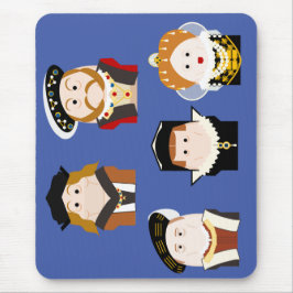 Tudor Monarchs Mousepad