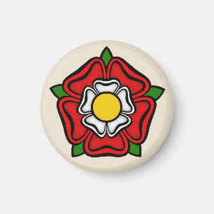 Tudor Rose England, Emblem der Royalty Magnet