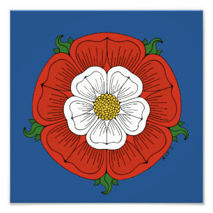 Tudor Rose Fotodruck