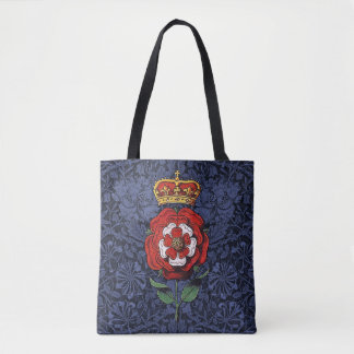 Tudor Rose Rot und Weiß
