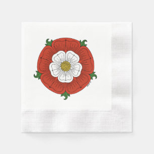 Tudor Rose Serviette