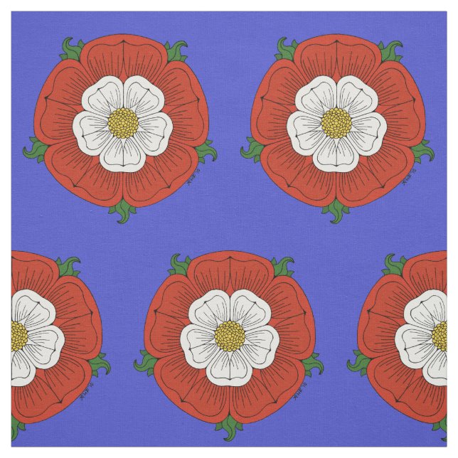 Tudor Rose Stoff (Muster)