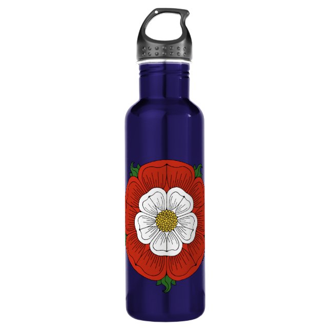 Tudor Rose Trinkflasche (Vorderseite)