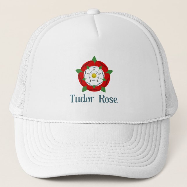 Tudor Rose Truckerkappe (Vorderseite)