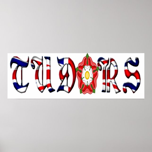Tudor roses poster (Vorne)