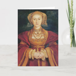 Tudors - Anne of Cleves Grußkarte Karte