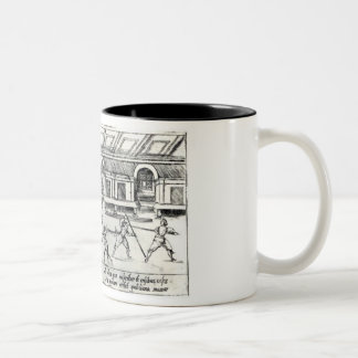 Tuebinger Studenten Zweifarbige Tasse