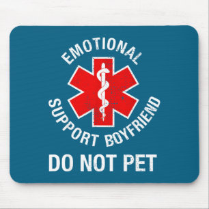 Tuen lustige Maenner keine emotional unterstuetzte Mousepad