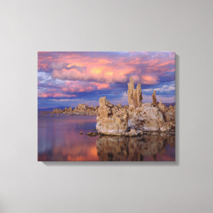 Tufa Formation on Mono Lake Leinwanddruck