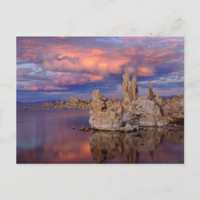 Tufa Formation on Mono Lake Postkarte (Vorderseite)